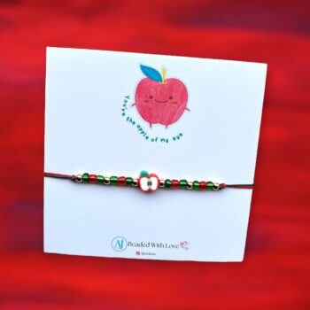 You’re The Apple Of My Eye adjustable Bracelet